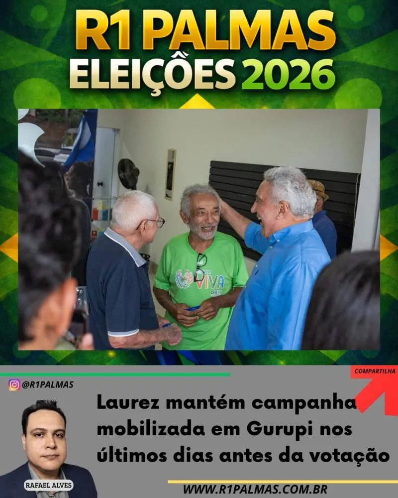 Laurez mantém campanha mobilizada em Gurupi nos últimos dias antes da votação